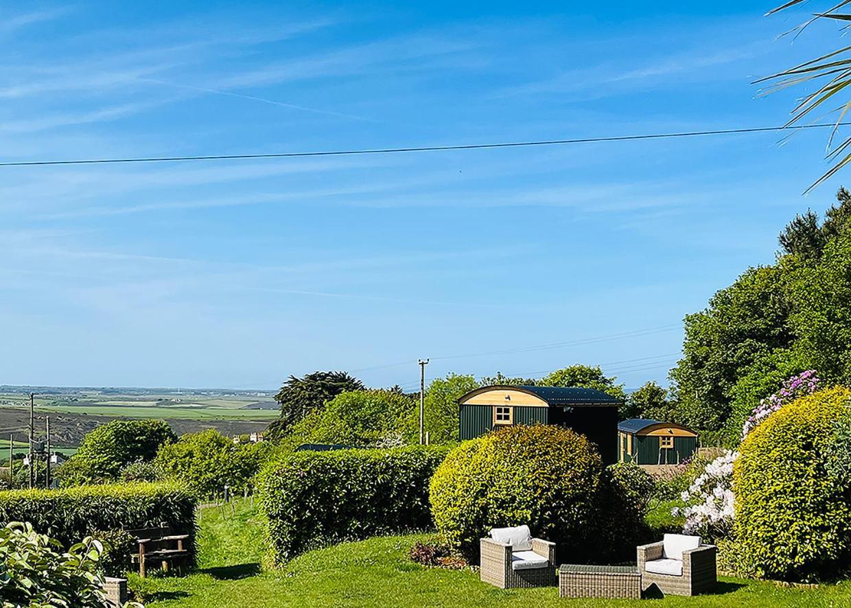 Beacon Country House Hotel & Luxury Shepherd Huts St Agnes  Buitenkant foto